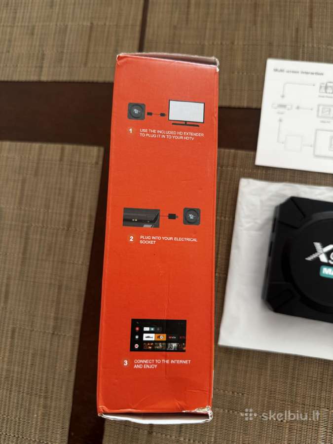 X96 Mini Max Android 14 TV Box 4k Wi-fi 6 - nuotraukos Nr. 8