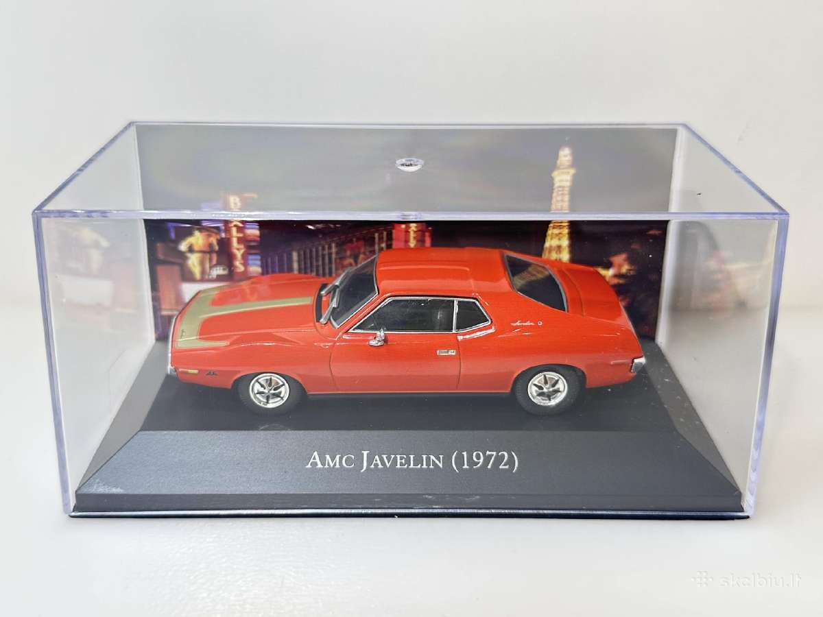Amc Javelin 1972 oranžinė/auksinė 1:43 IXO Edic - nuotraukos Nr. 2