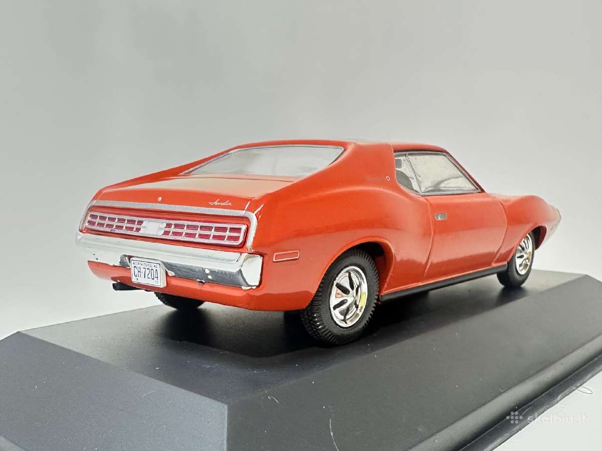 Amc Javelin 1972 oranžinė/auksinė 1:43 IXO Edic - nuotraukos Nr. 6