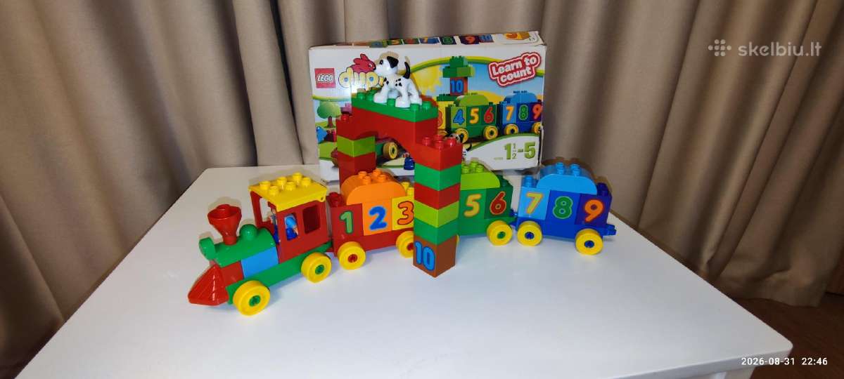 Lego Duplo 10558 Skaičių traukinukas - nuotraukos Nr. 2