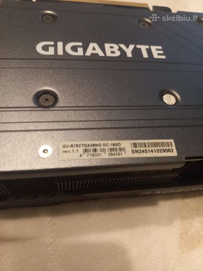 Amd rx 7600xt 16gb - nuotraukos Nr. 6