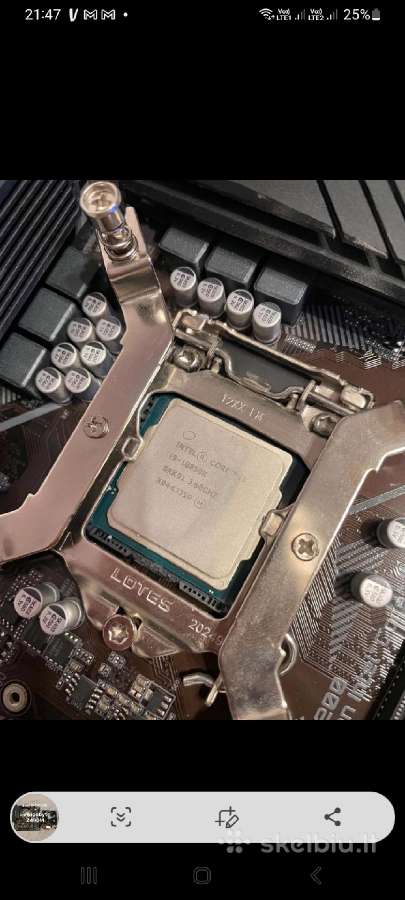 I9-10850k + Gigabyte Z490m - nuotraukos Nr. 2
