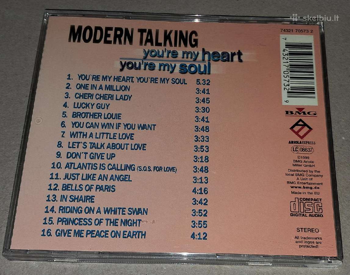 Modern Talking–you're My Heart You're My Soul (CD) - nuotraukos Nr. 2