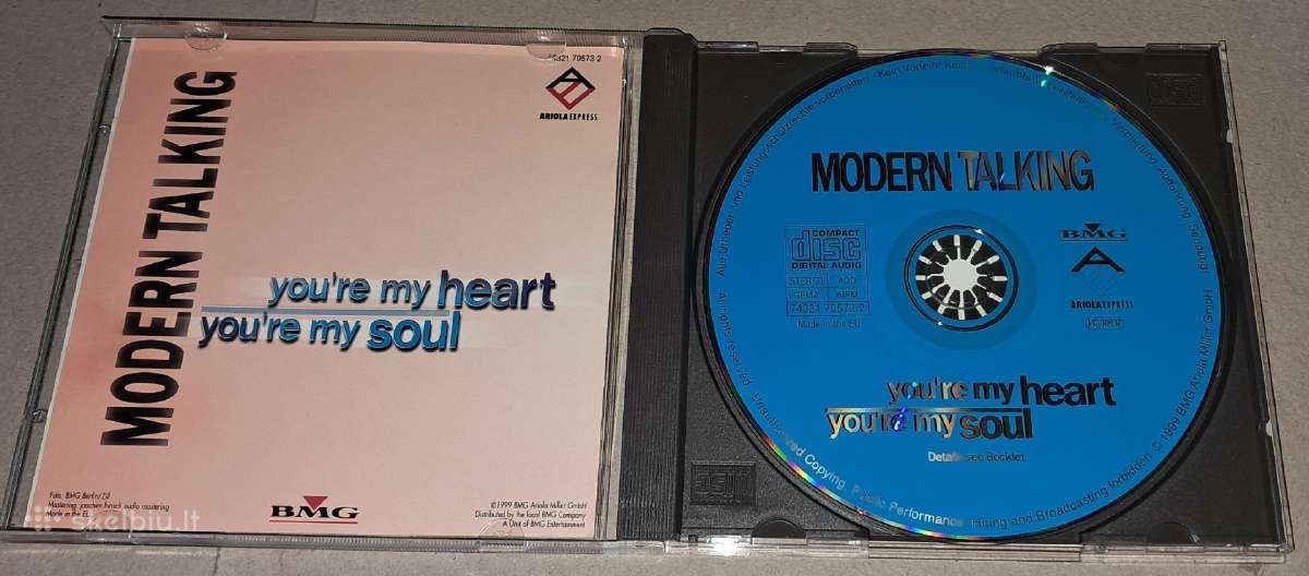 Modern Talking–you're My Heart You're My Soul (CD) - nuotraukos Nr. 3