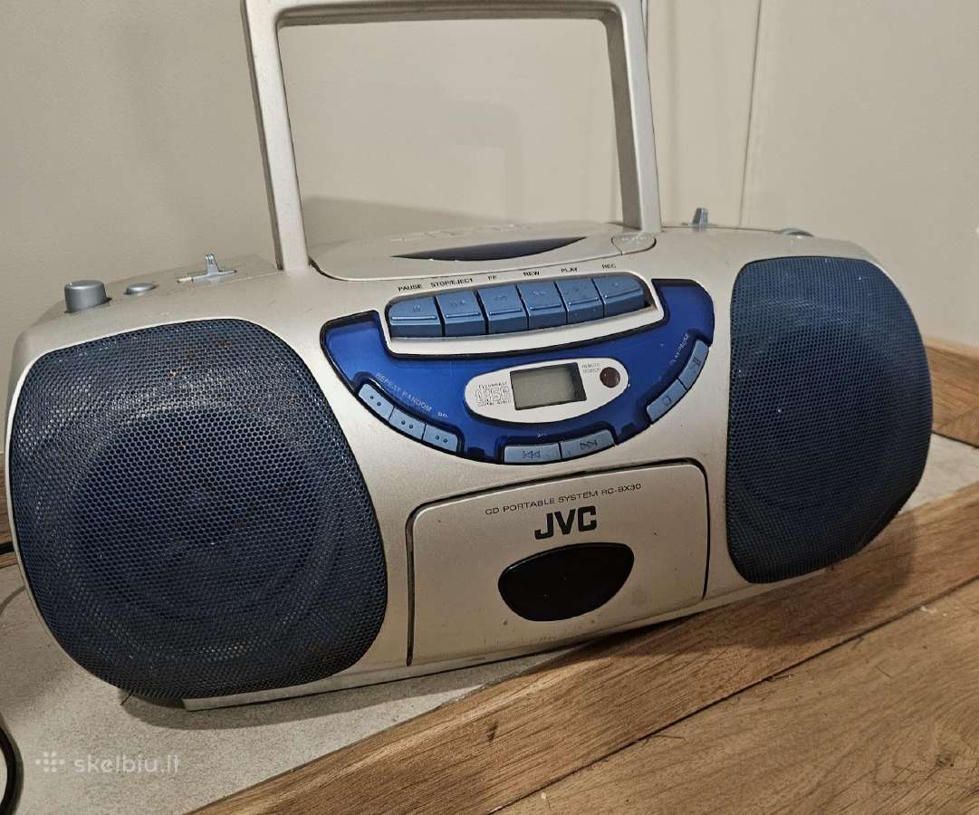 JVC RC-bx30 nešiojamas muzikos centras - nuotraukos Nr. 2