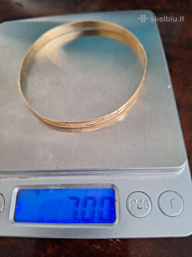 Vienetinė vintažinė Bangle apyrankė - nuotraukos Nr. 2