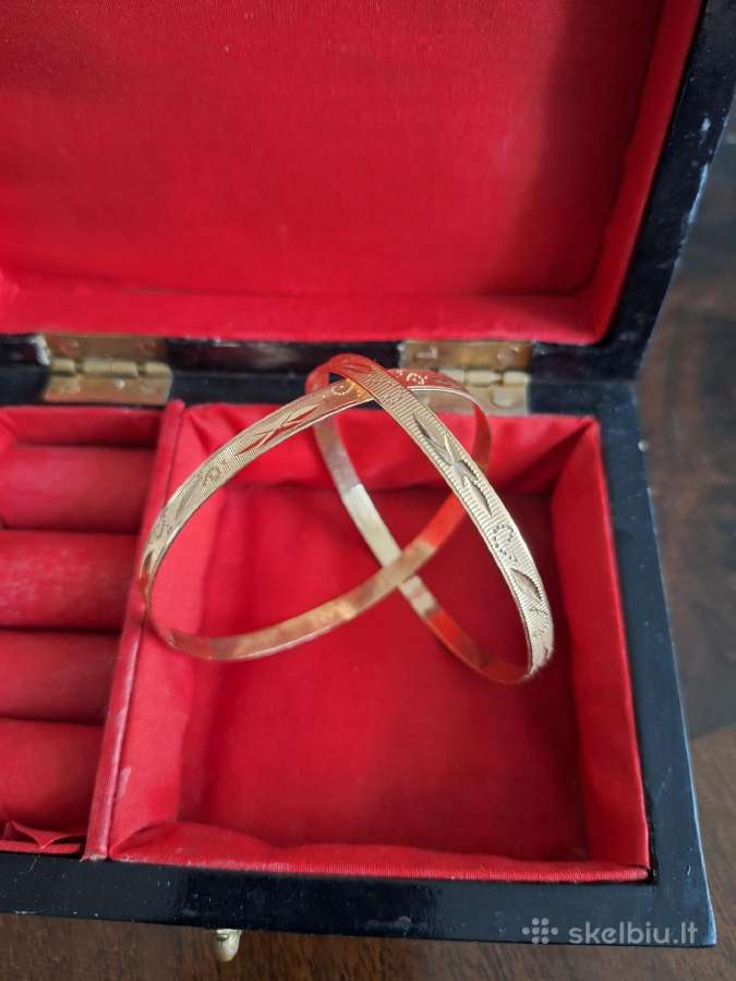 Vienetinė vintažinė Bangle apyrankė - nuotraukos Nr. 3