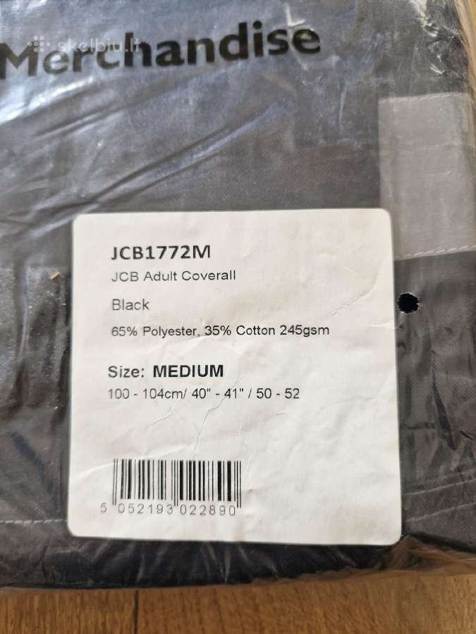 Visiškai naujas originalus JCB kombinezonas - nuotraukos Nr. 7