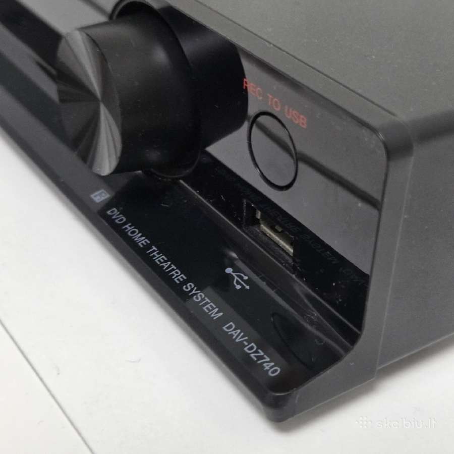 Sony Dav-dz740 grotuvas Dvd / CD / Usb / Fm - nuotraukos Nr. 4