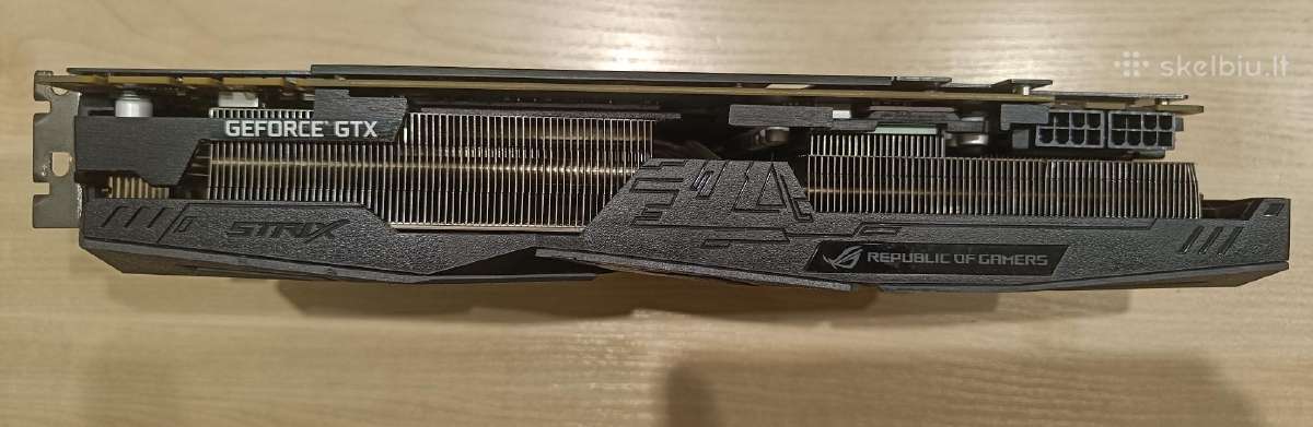 Rog Strix 1080 ti 11gb pilna komplektacija - nuotraukos Nr. 3