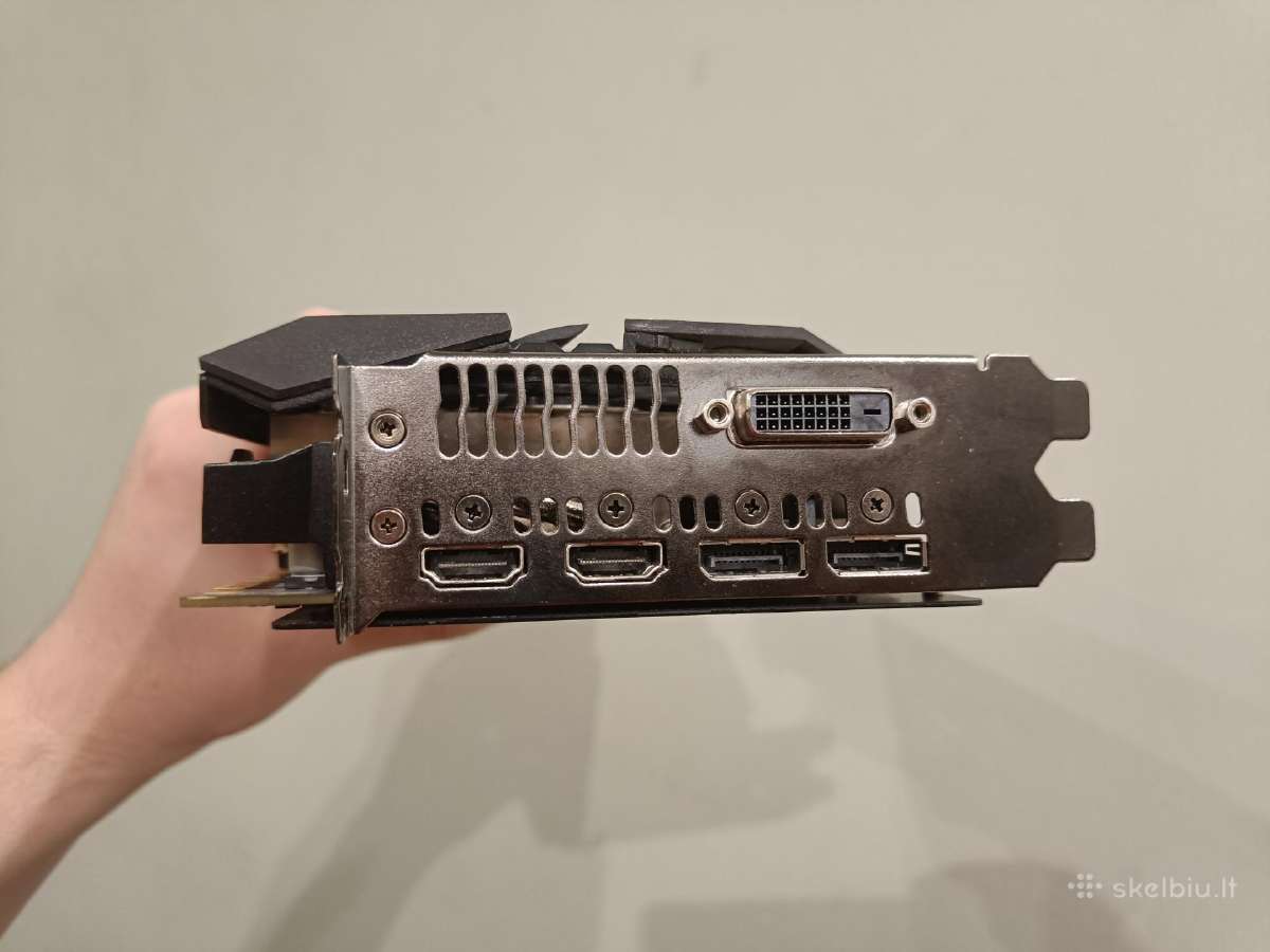 Rog Strix 1080 ti 11gb pilna komplektacija - nuotraukos Nr. 5