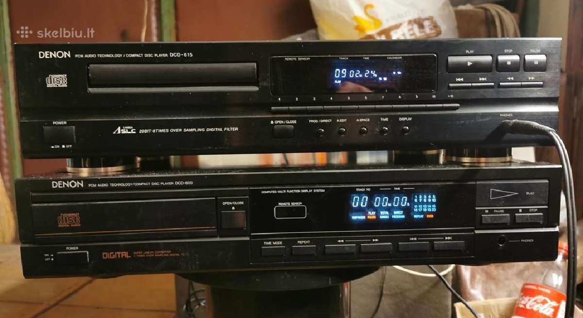 Technics RS Tr232 ir CD denon Dcd 615, 600 - nuotraukos Nr. 6
