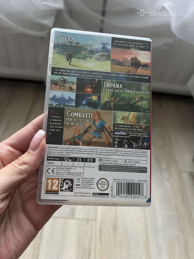 Zelda Breath of the Wild – Nintendo Switch - nuotraukos Nr. 3