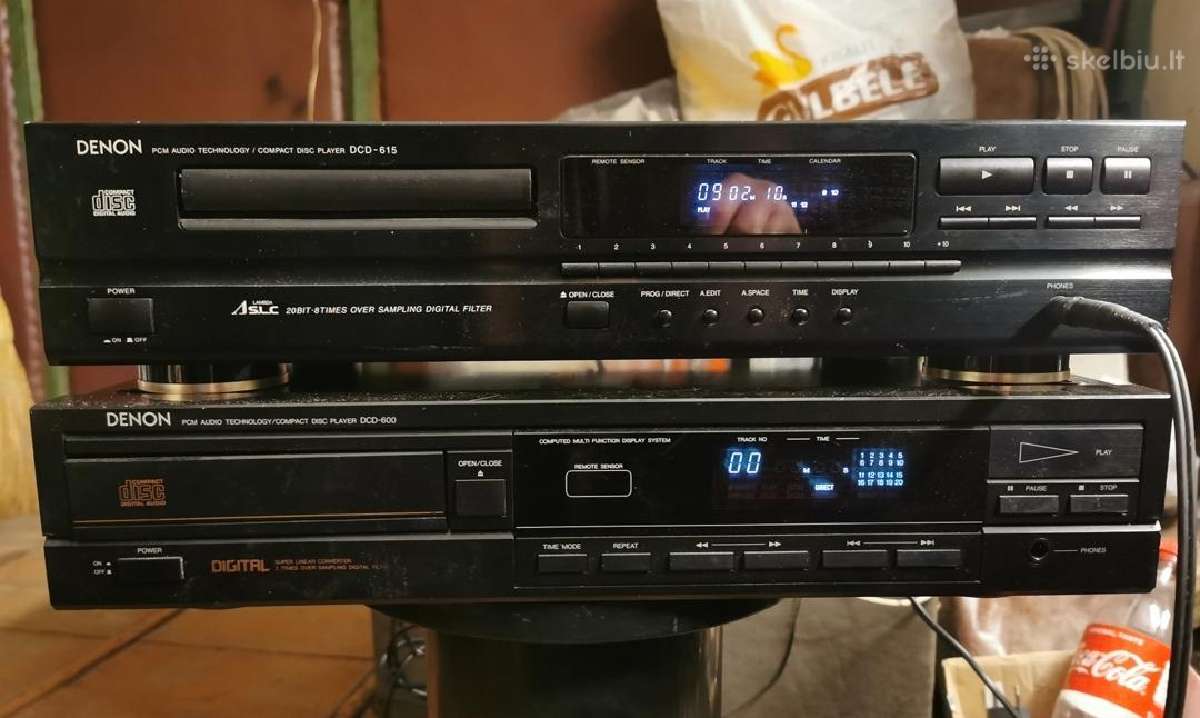 Denon Dcd 615, 600, kenwood CD 1020 - nuotraukos Nr. 5