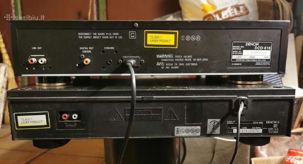 Denon Dcd 615, 600, kenwood CD 1020 - nuotraukos Nr. 7