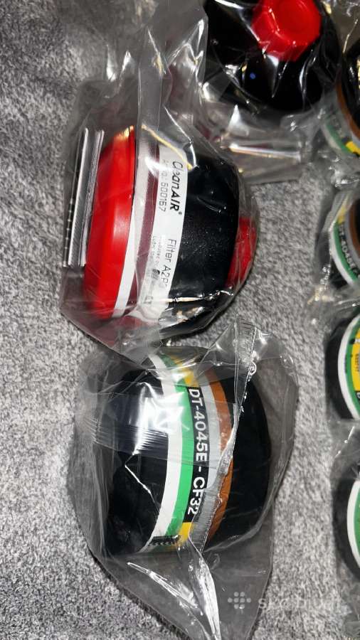 3m dažymo komplektas M-206 šalmas + 16 filtrų - nuotraukos Nr. 4