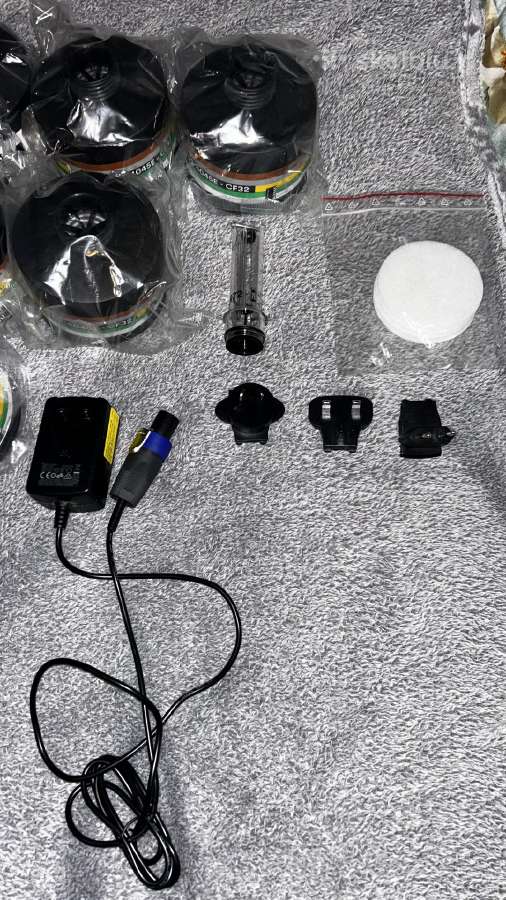 3m dažymo komplektas M-206 šalmas + 16 filtrų - nuotraukos Nr. 7