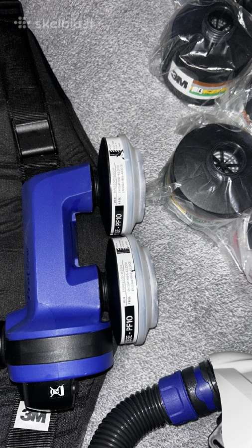 3m dažymo komplektas M-206 šalmas + 16 filtrų - nuotraukos Nr. 22
