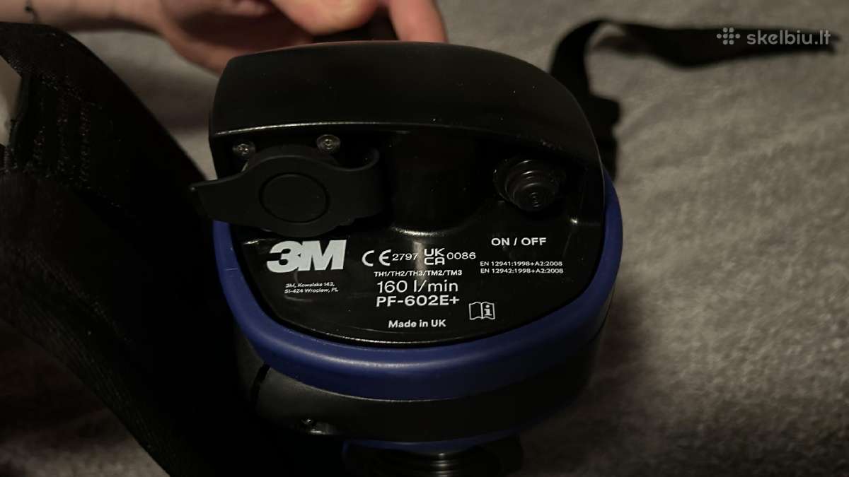 3m dažymo komplektas M-206 šalmas + 16 filtrų - nuotraukos Nr. 23