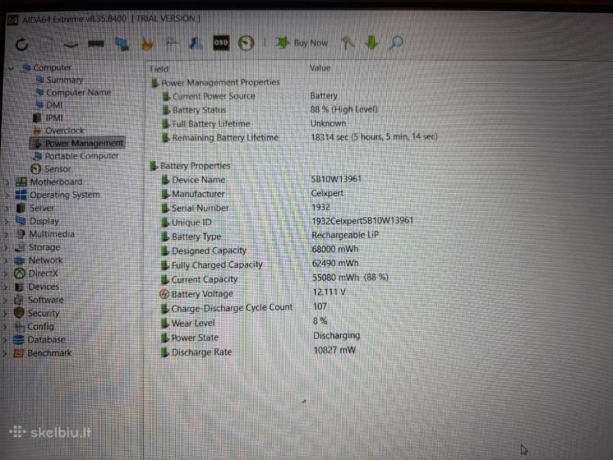 Lenovo Thinkpad P15v gen1 - nuotraukos Nr. 3