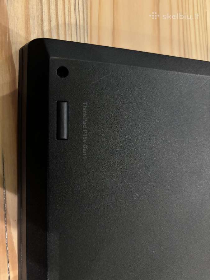 Lenovo Thinkpad P15v gen1 - nuotraukos Nr. 5