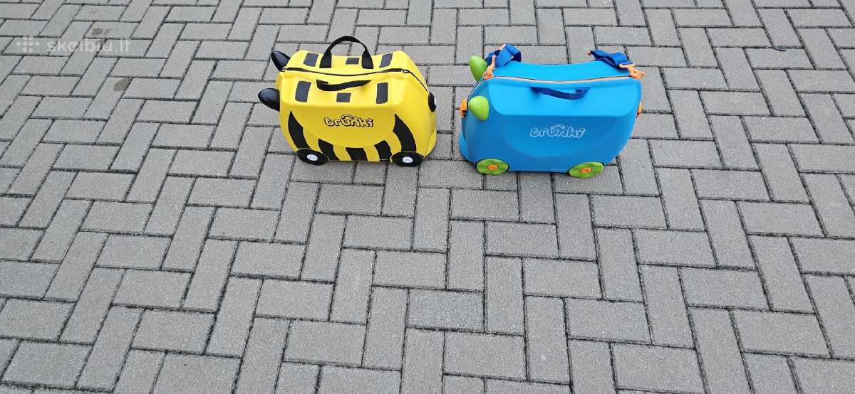 Lagaminas vaikiškas Trunki - nuotraukos Nr. 2