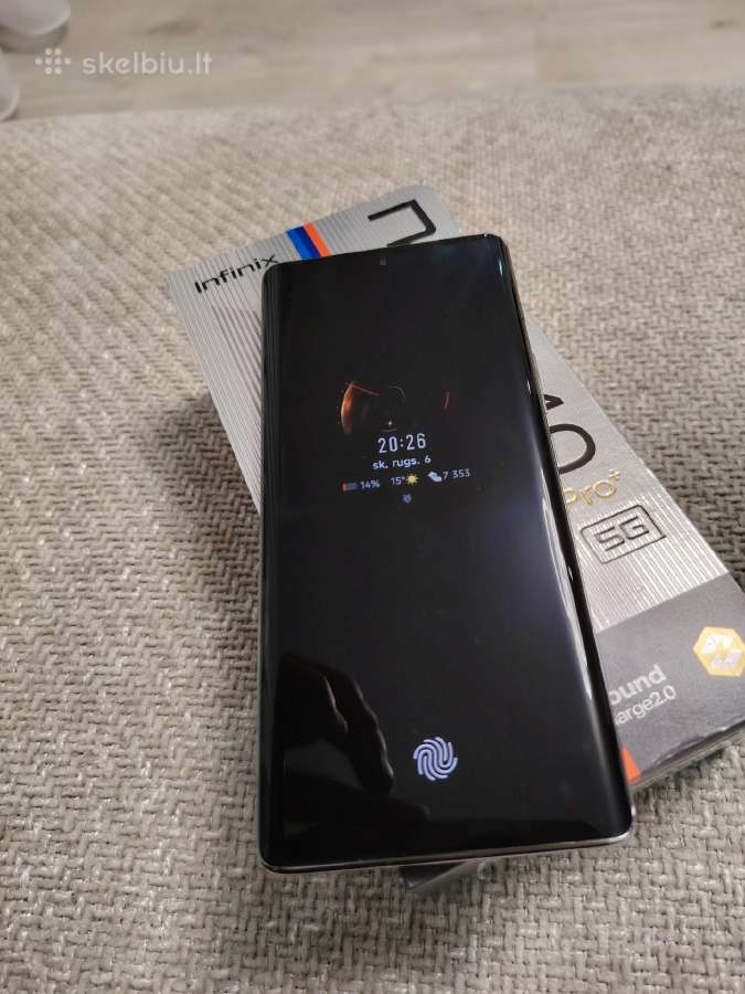 Tik šiandien 100€ Infinix Note 40 Pro+ 5G 256gb - nuotraukos Nr. 3