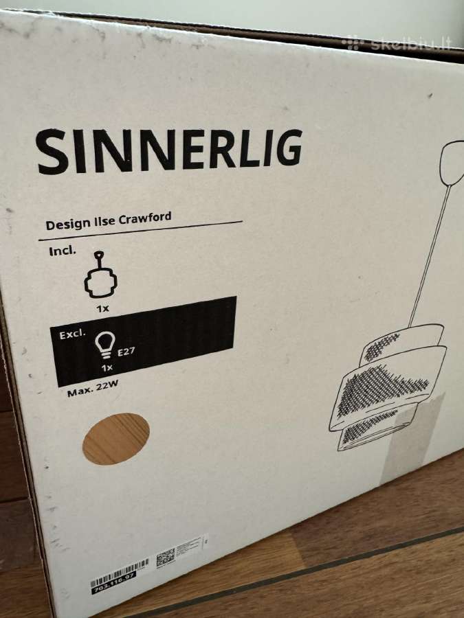 Sinnerlig Ikea kabamasis šviestuvas 50cm - nuotraukos Nr. 3