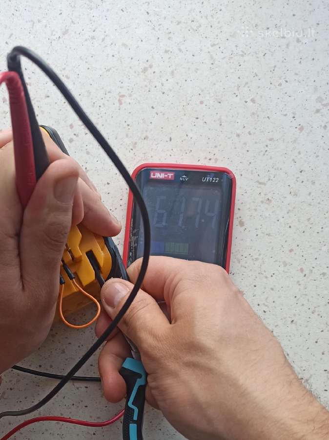 9ah 54v Dewalt flexvolt akumuliatorius - nuotraukos Nr. 3