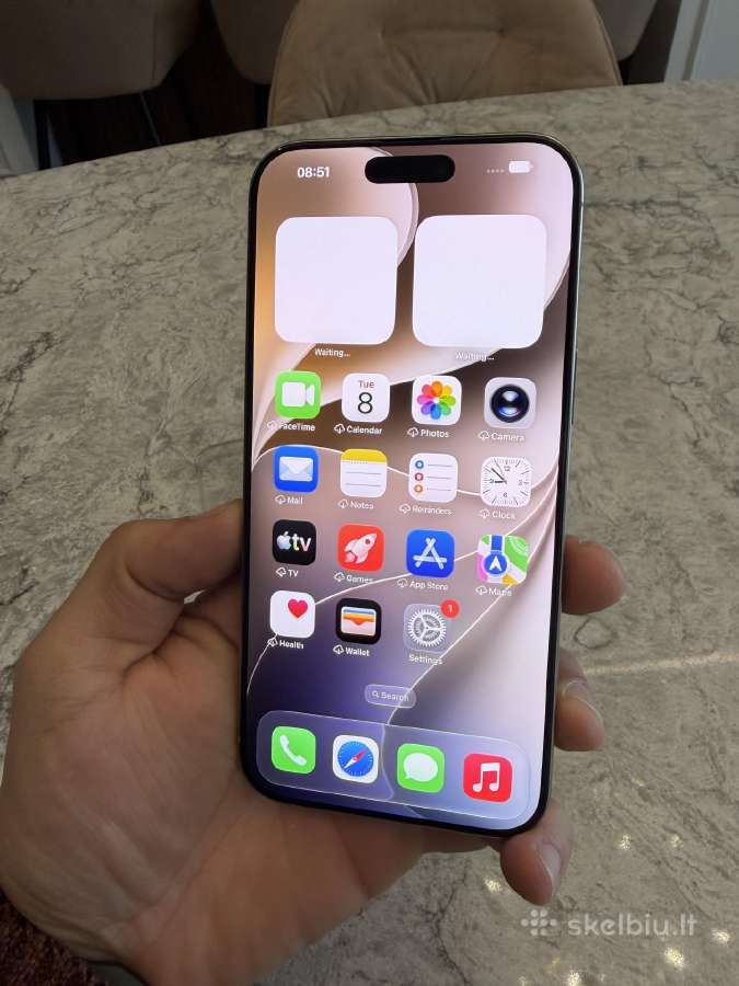 iPhone 16 pro max, 256gb 95% - nuotraukos Nr. 2