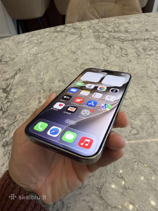 iPhone 16 pro max, 256gb 95% - nuotraukos Nr. 3