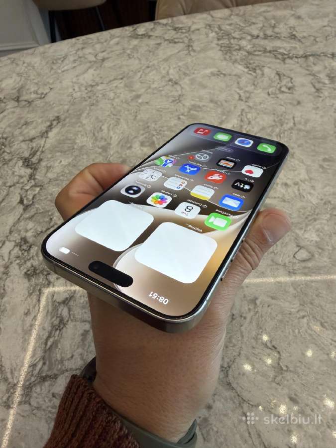 iPhone 16 pro max, 256gb 95% - nuotraukos Nr. 12