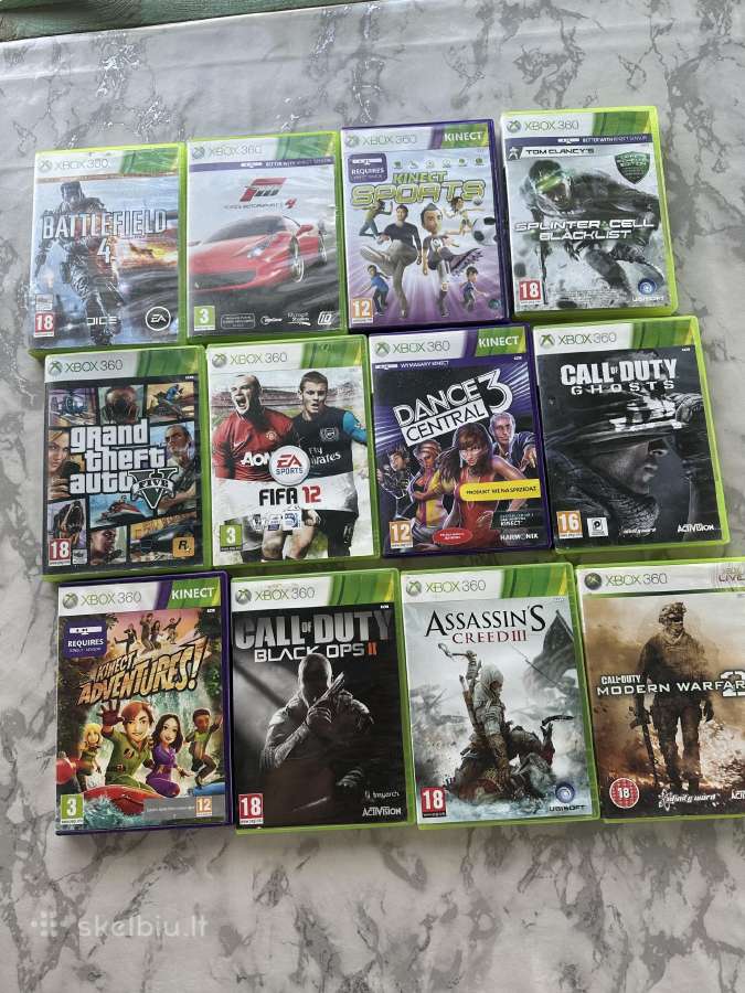 Parduodamas Xbox žaidimų konsolės komplektas - nuotraukos Nr. 8