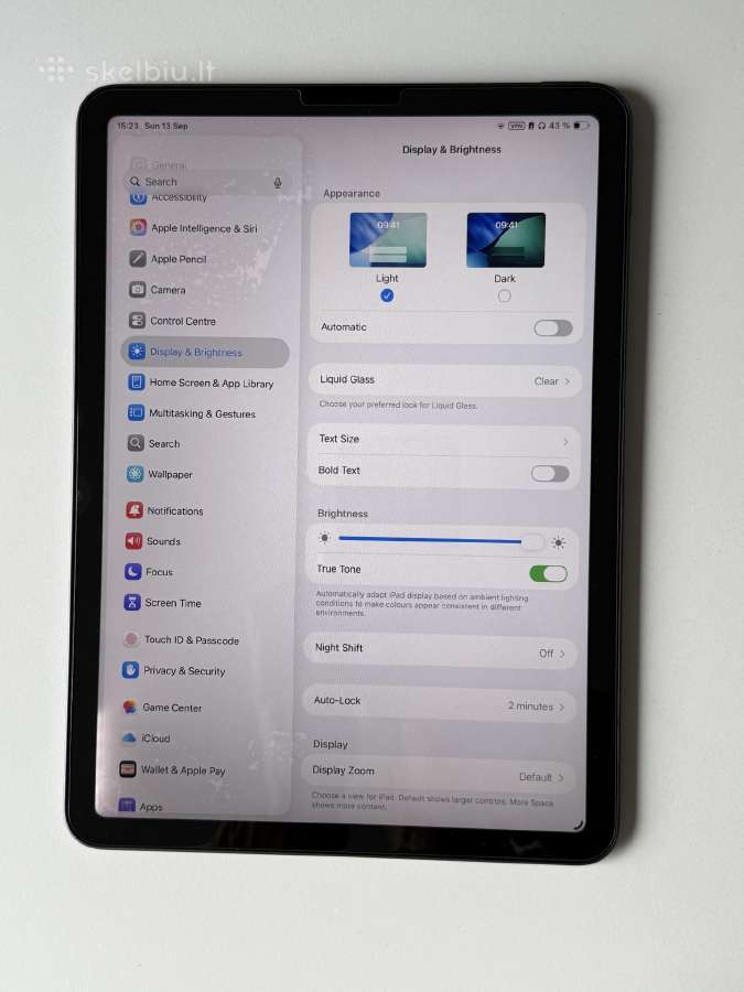 iPad Air 10.9" (2022) 5th 64gb - nuotraukos Nr. 3