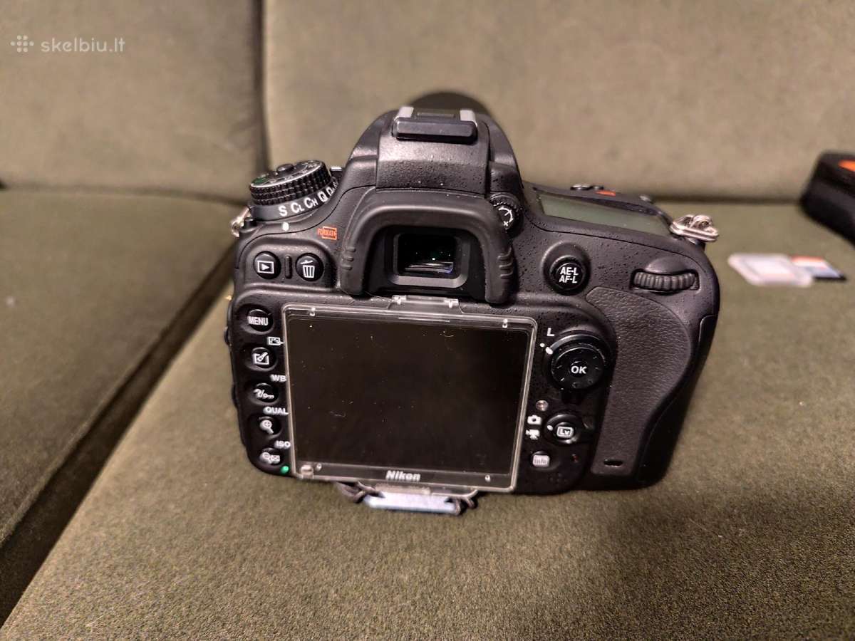 Mažai naudotas Nikon D610 su objektyvais - nuotraukos Nr. 2