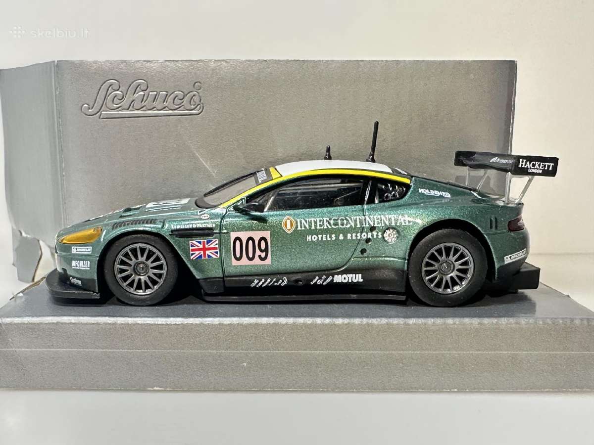 Aston Martin Dbr9 #009 2005 žalia 1:43 Schuco J - nuotraukos Nr. 3