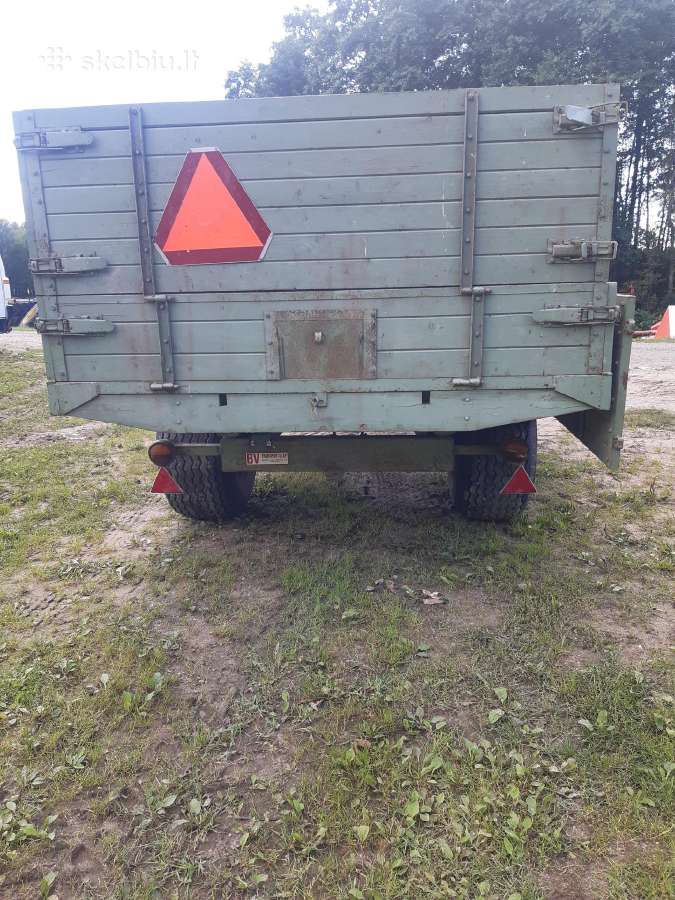 Priekaba 5,5 t ir Kratytuvas 6 tonu - nuotraukos Nr. 4