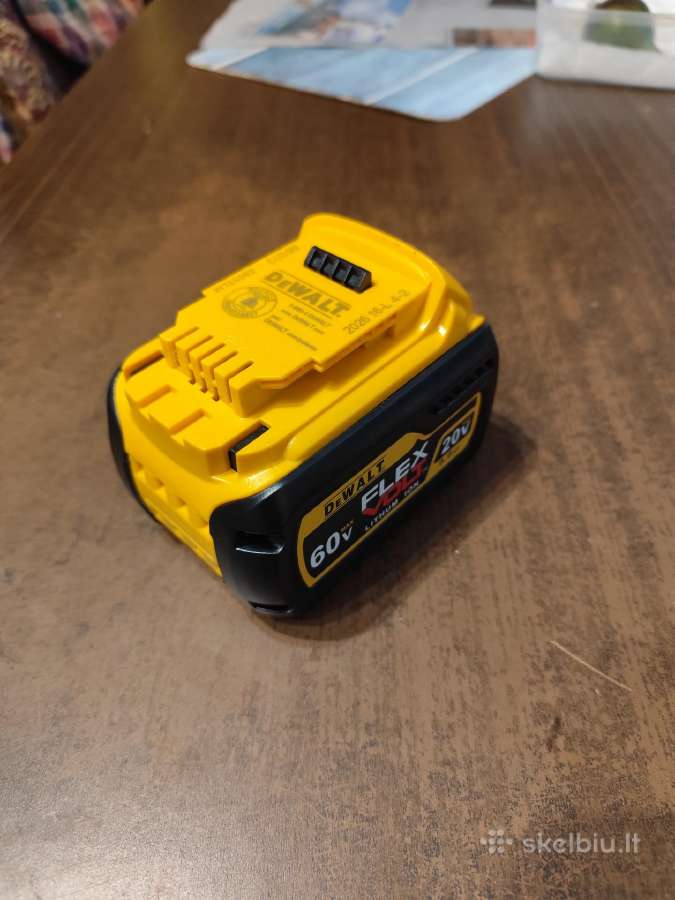 9ah 54v Dewalt flexvolt akumuliatorius - nuotraukos Nr. 2