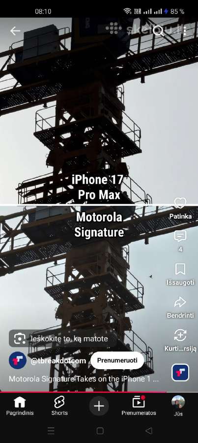 Keičiu Motorola Signature 16/512gb tik keitimas - nuotraukos Nr. 8