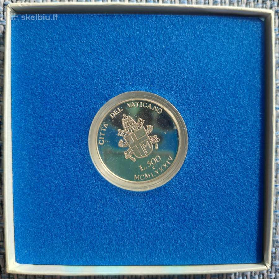 1984 Vatikanas 500 lirų - nuotraukos Nr. 4
