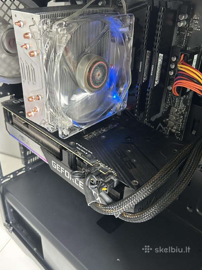 Gaming Pc - Rtx 3070, Ryzen 7 5700x3d, 2tb SSD - nuotraukos Nr. 3