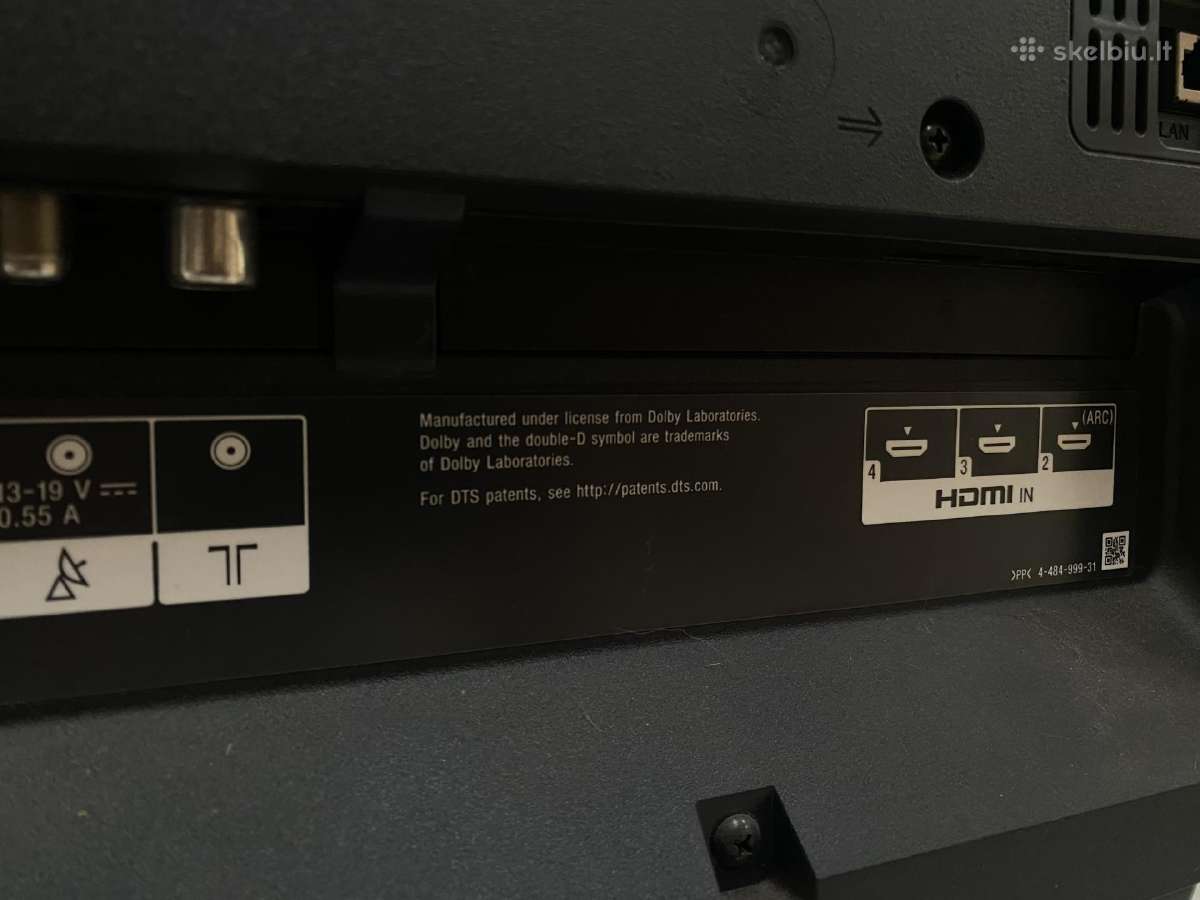 Sony Bravia Kdl-42w805b televizorius - nuotraukos Nr. 4