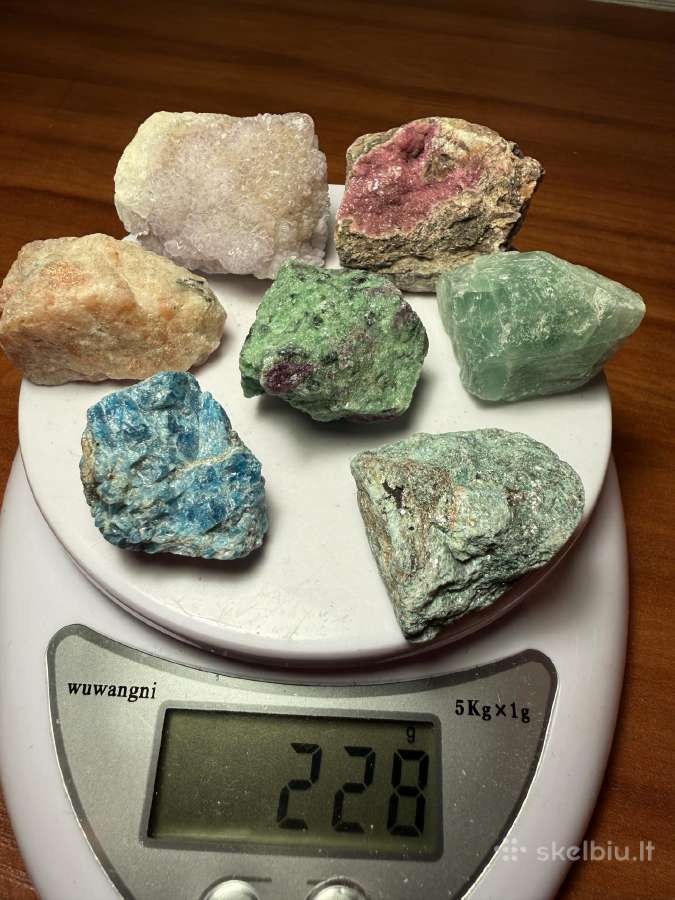 Mineralas akmuo kristalas dovana kolekcija - nuotraukos Nr. 11