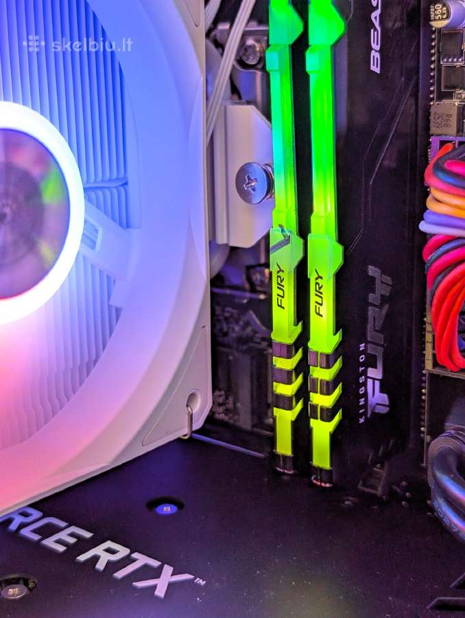 Žaidimų Pc i7-12700f Rtx 3070 8gb 512gb + 500gb - nuotraukos Nr. 16