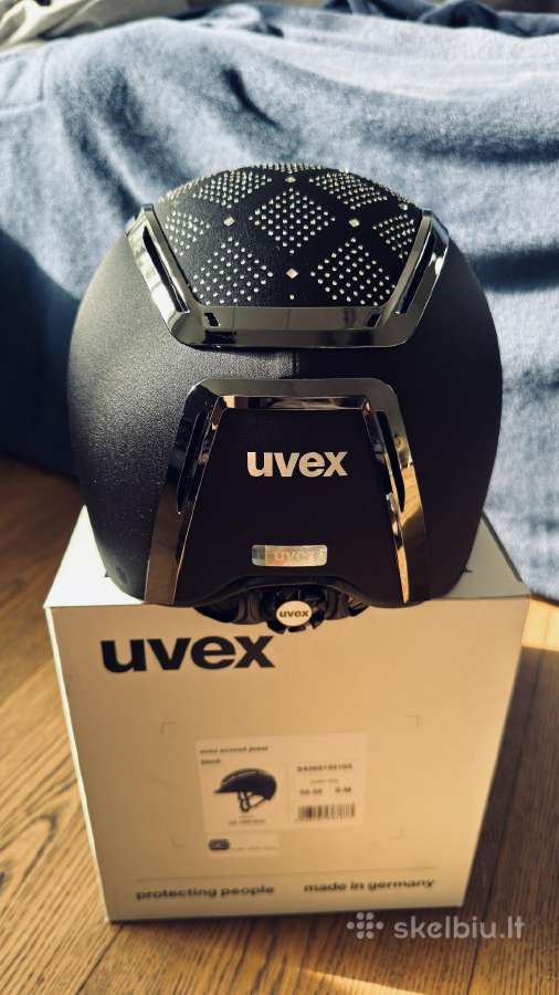 Jodinėjimo Šalmas "Uvex Exxeed Jewel" s/m 56-58cm - nuotraukos Nr. 6