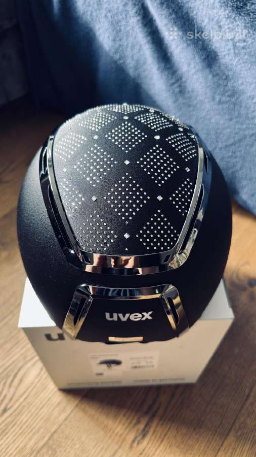 Jodinėjimo Šalmas "Uvex Exxeed Jewel" s/m 56-58cm - nuotraukos Nr. 7