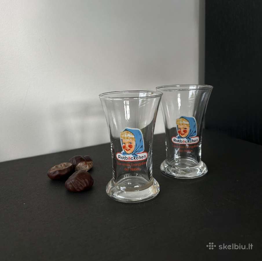 Vintage stikliukai taureles - nuotraukos Nr. 2