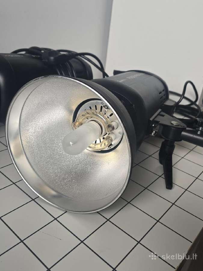 Quadralite pulse pro x600 blyksčių komplektas - nuotraukos Nr. 3