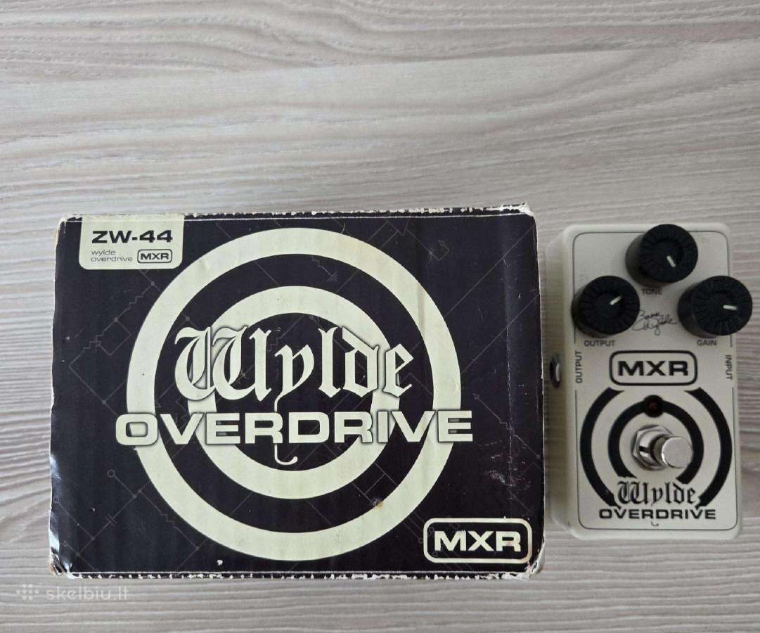 Mxr Zakk Wylde Overdrive (Zw44) gitarinis pedalas - nuotraukos Nr. 2