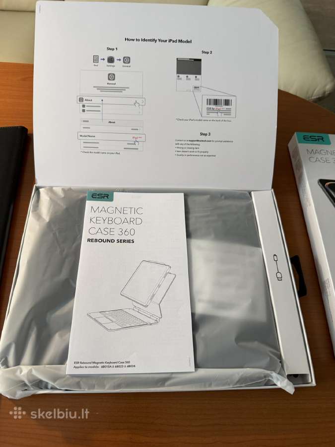 iPad Pro 12,9 dėklas -klaviatūra - nuotraukos Nr. 4